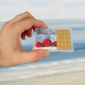 Goldbarren 20g "Frohes Fest" (Flip) - Miniaturansicht 2