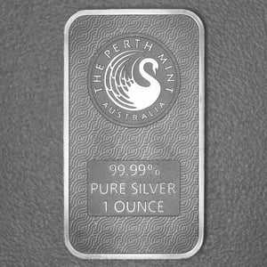Silberbarren 1oz Perth Mint "Drache" - Miniaturansicht 2