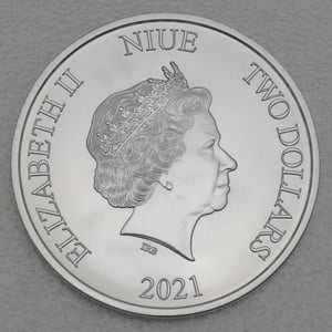 Silbermünze 1oz "Back to the Future II" 2021 19% (Niue) - Miniaturansicht 2