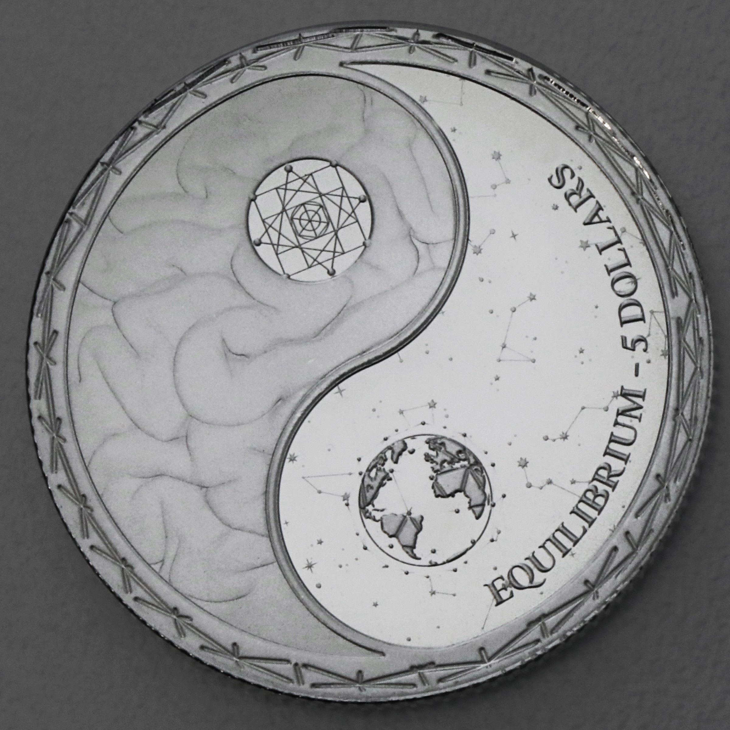 Silbermünze 1oz "Equilibrium" 2022 diff. (Tokelau) - Hauptansicht