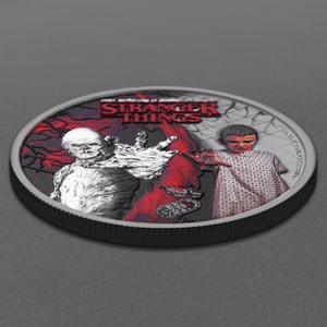 Silbermünze 1/2oz "Eleven + Vecna" 2026 (koloriert) Stranger Things (Tuvalu) - Miniaturansicht 3