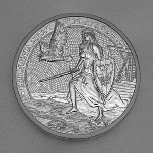 Silbermedaille 10oz "Germania" 2022 (Polen) - Hauptansicht