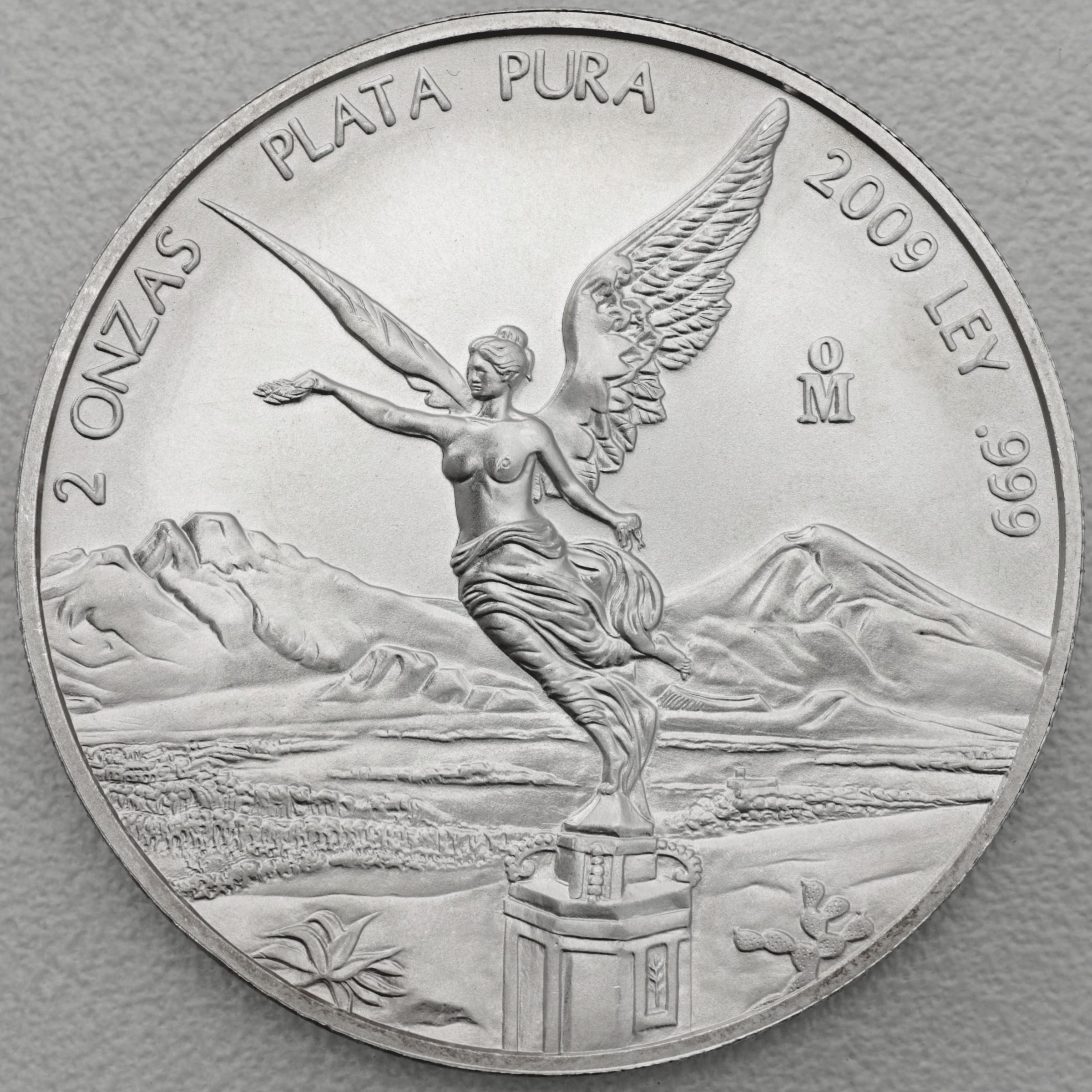 Silbermünze 2oz "Libertad" 2009 (Mexiko) - Hauptansicht