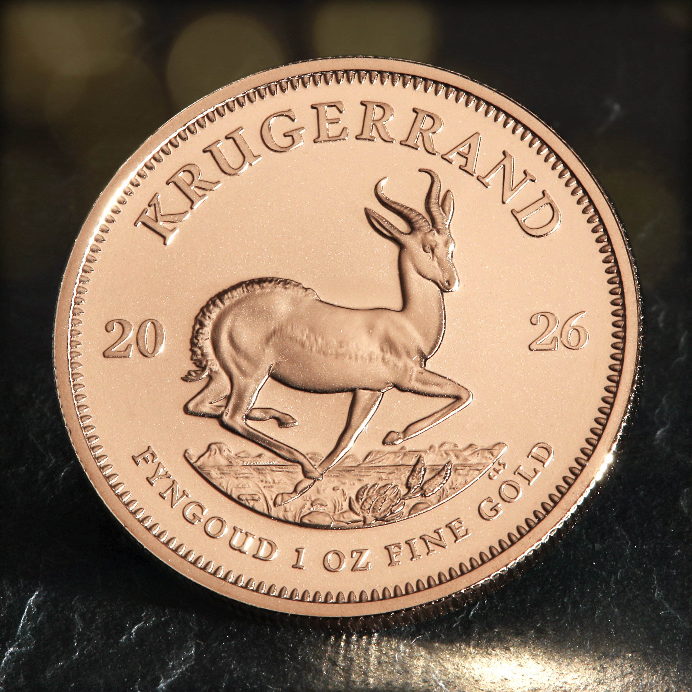 Goldmünze 1oz "Krügerrand" aktueller Jahrgang (Südafrika) - Detailansicht 4