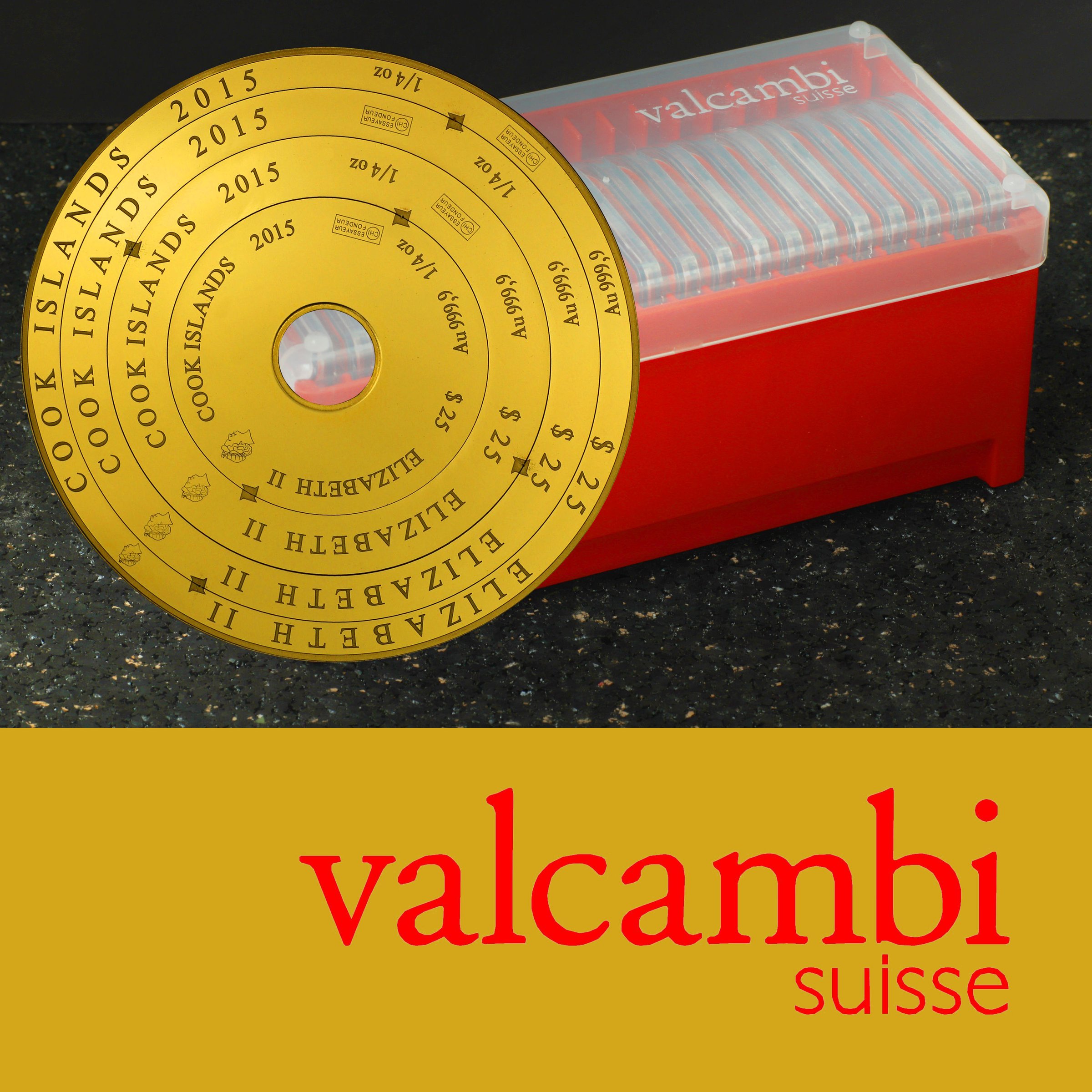 Goldmünze 4 x 1/4oz "Armillary" Investmentpaket 20-teilig (Cook Islands) - Detailansicht 3