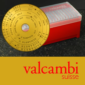 Goldmünze 4 x 1/4oz "Armillary" Investmentpaket 20-teilig (Cook Islands) - Miniaturansicht 4