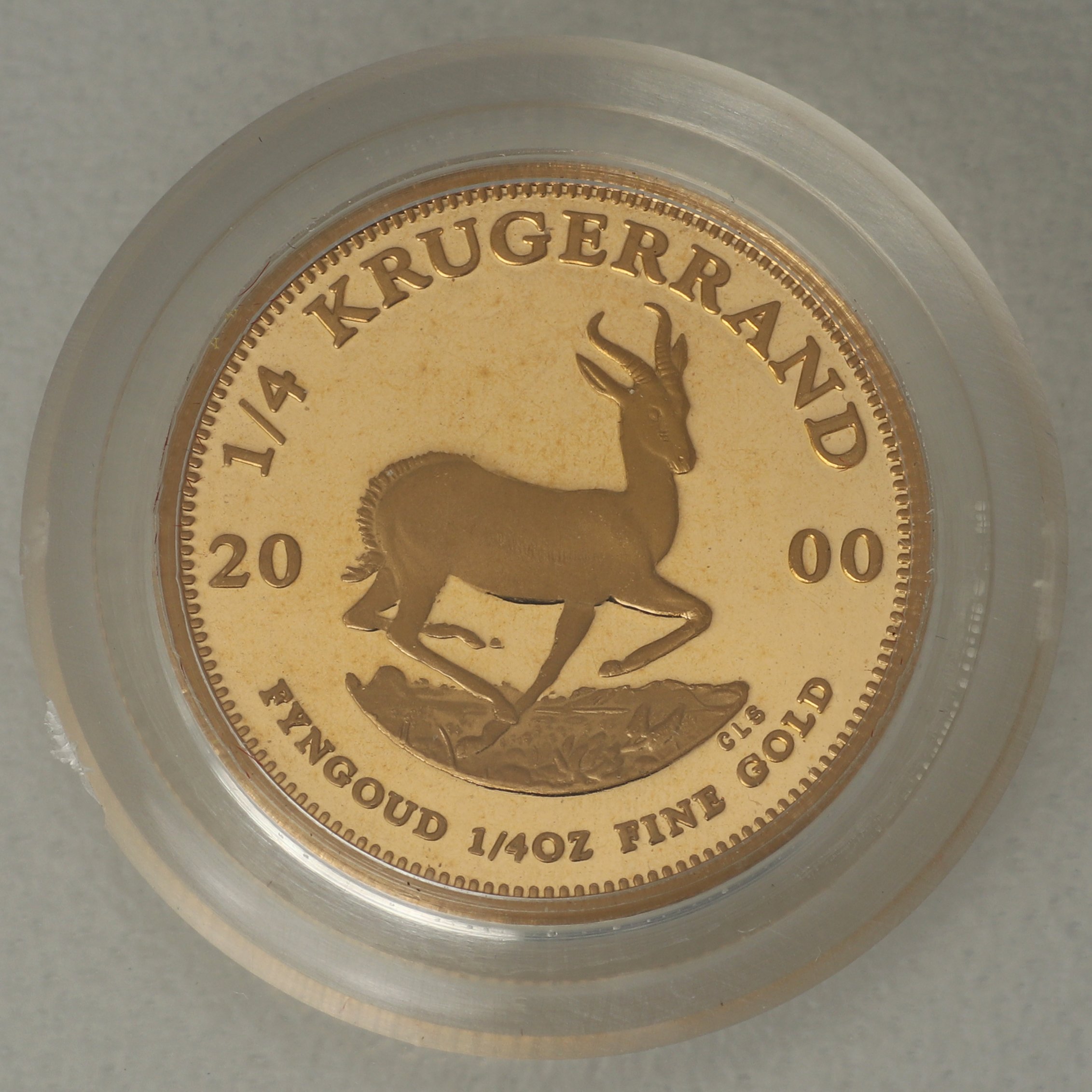 Goldmünzen 4 x "Krügerrand" 2000 (PP) Prestige Set – 4-teilig (Südafrika) - Detailansicht 5