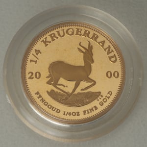 Goldmünzen 4 x "Krügerrand" 2000 (PP) Prestige Set – 4-teilig (Südafrika) - Miniaturansicht 6