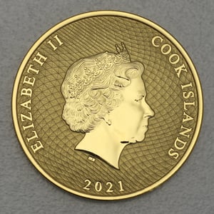 Goldmünze 1oz "Bounty" 2021 New Generation (Cook Islands) - Miniaturansicht 2
