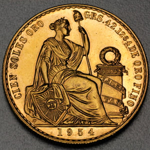 Goldmünze 100 Soles (Peru) - Miniaturansicht 2