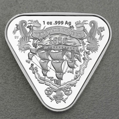 Silbermünze 1oz "Vergulde Draeck" 2020 Shipwrecks diff. (Australien) - Miniaturansicht 1