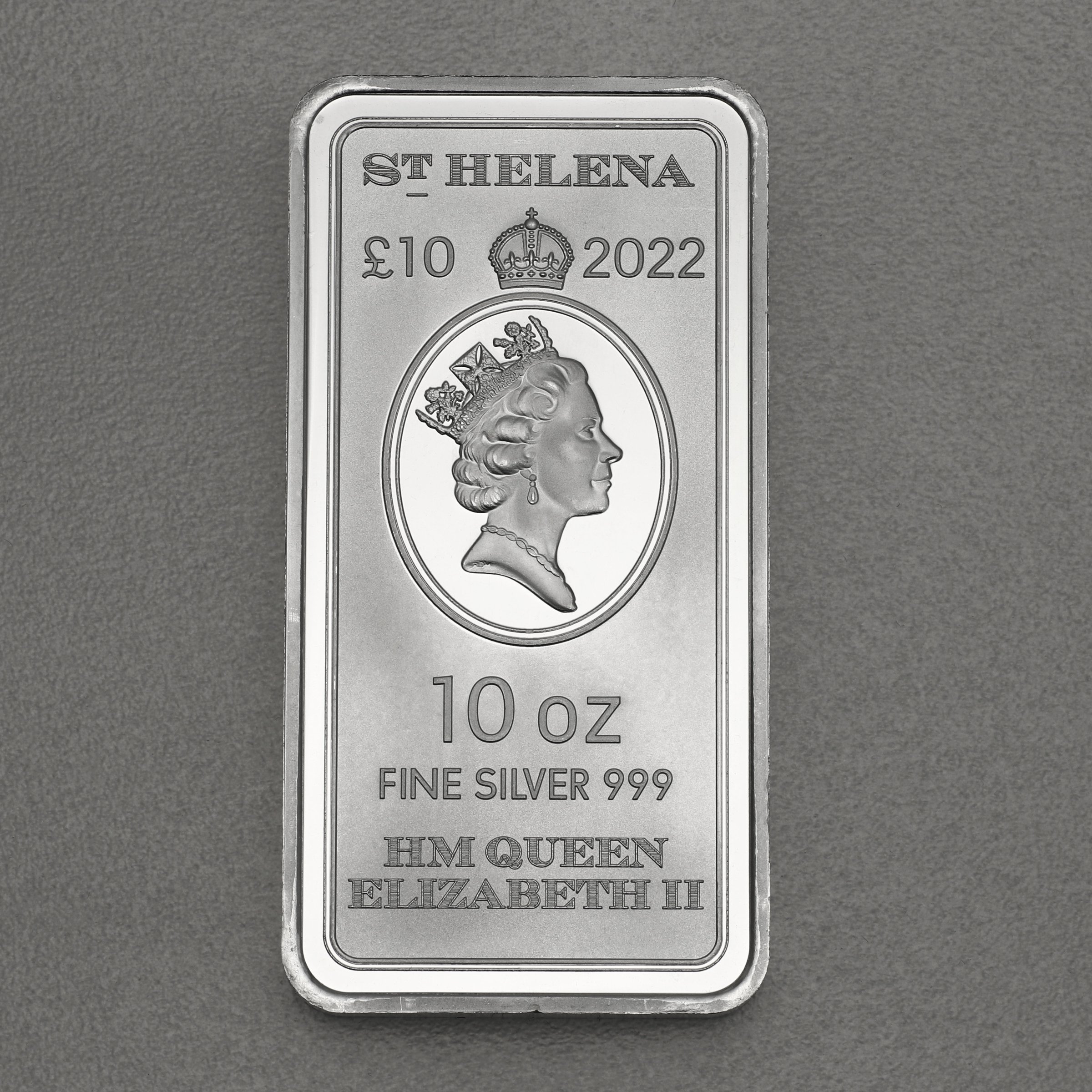 Münzbarren 10oz "Victory" 2022 The Queen s Virtues (St. Helena) - Detailansicht 1