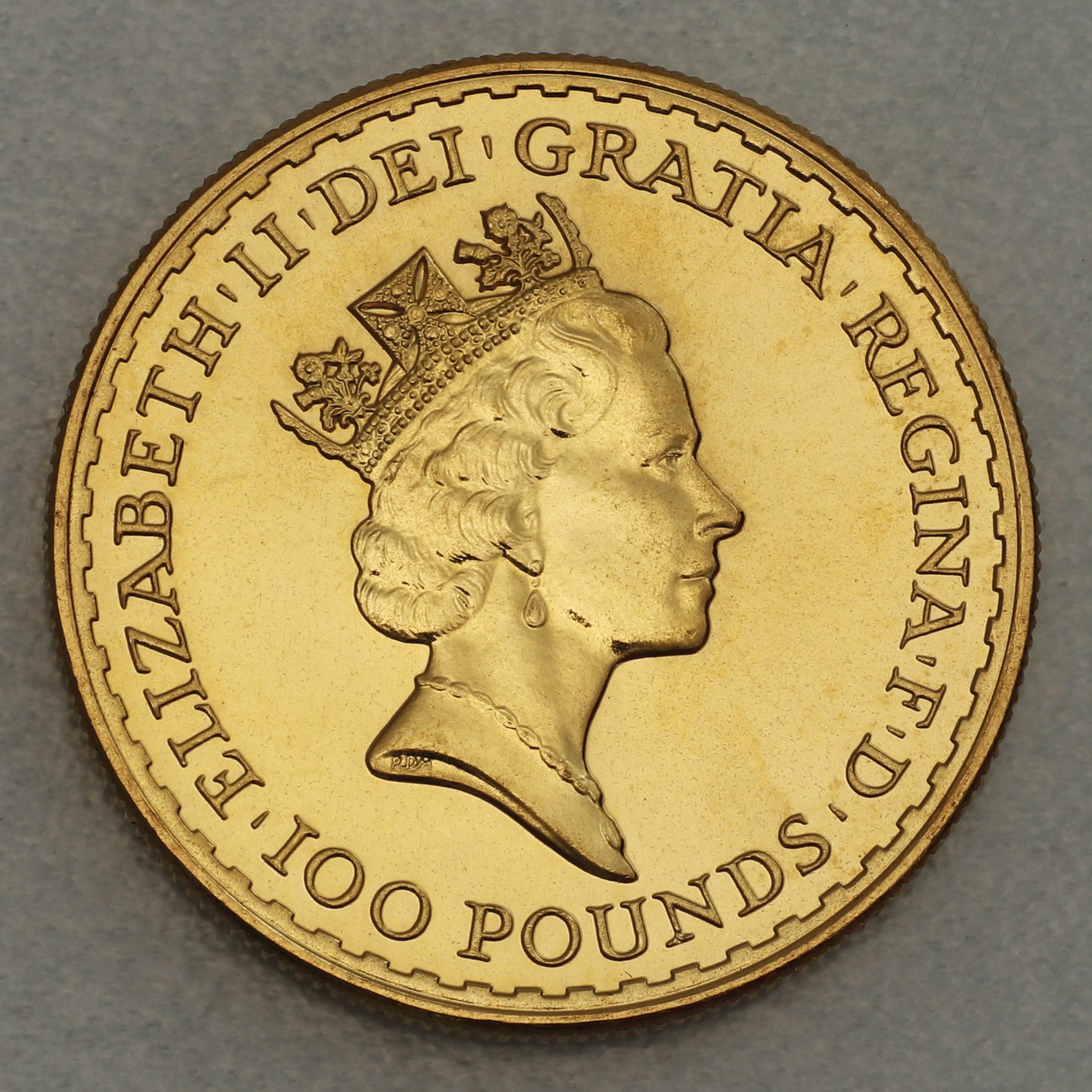 Goldmünze 1oz "Britannia" 1991 (Großbritannien) - Detailansicht 1