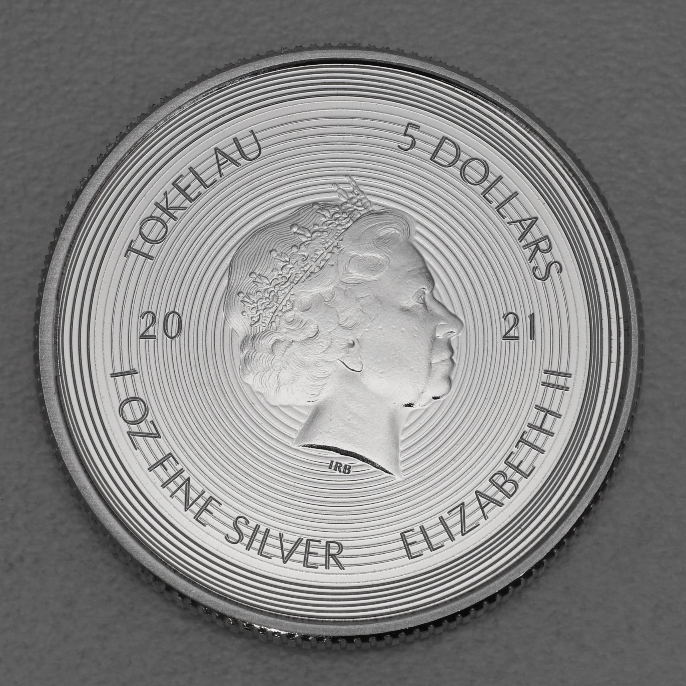 Silbermünze 1oz "Mona Lisa" 2021 Icon (Tokelau) - Detailansicht 2
