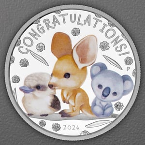 Silbermünze 1/2oz "Newborn" 2026 (PP/koloriert) (Australien) - Hauptansicht