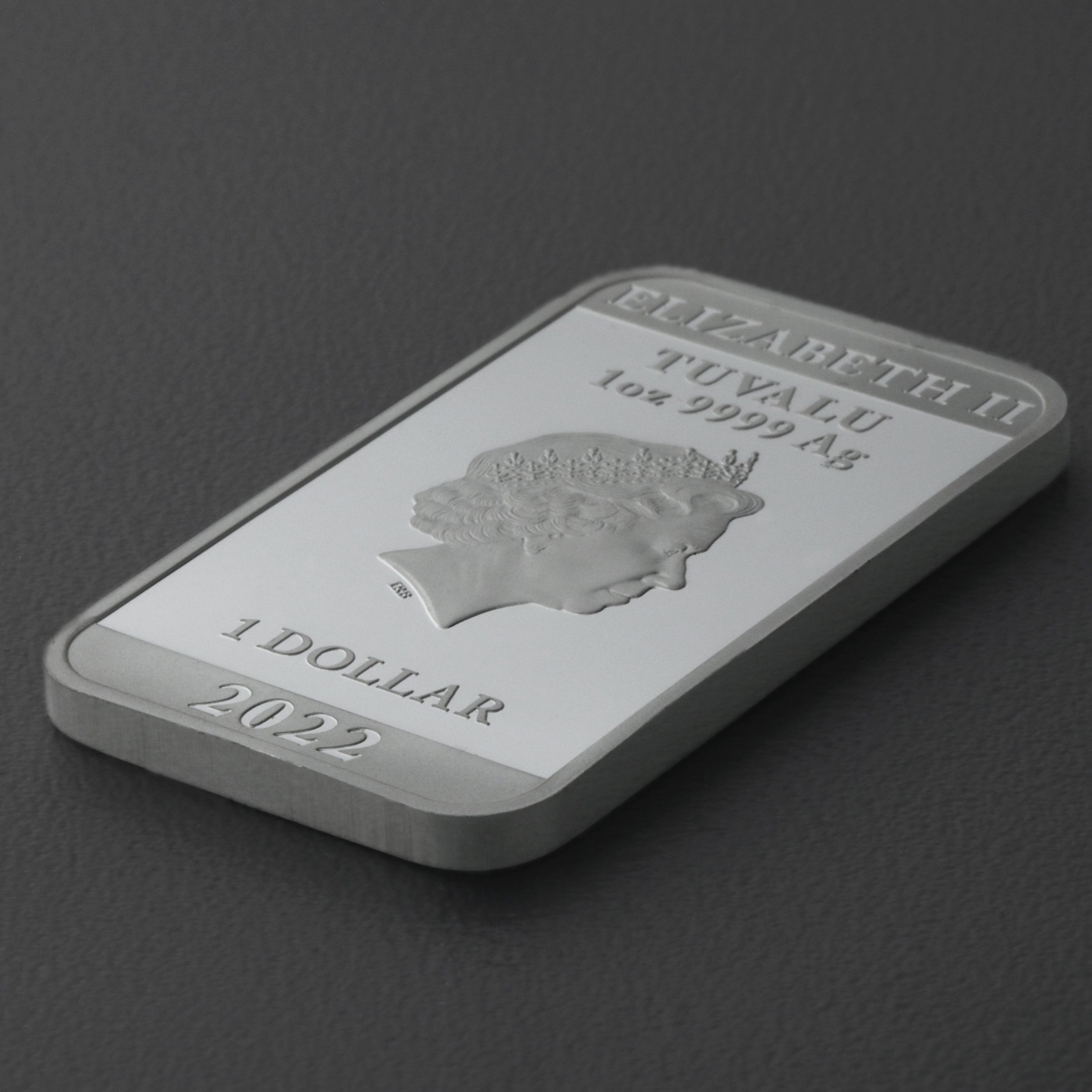 Münzbarren 1oz "60 Jahre James Bond 2022" (PP/koloriert) - Detailansicht 3