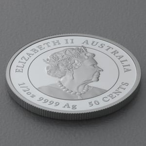 Silbermünze 1/2oz "Hase" 2023 (PP) Lunar III – Year of the Rabbit (Australien) - Miniaturansicht 4