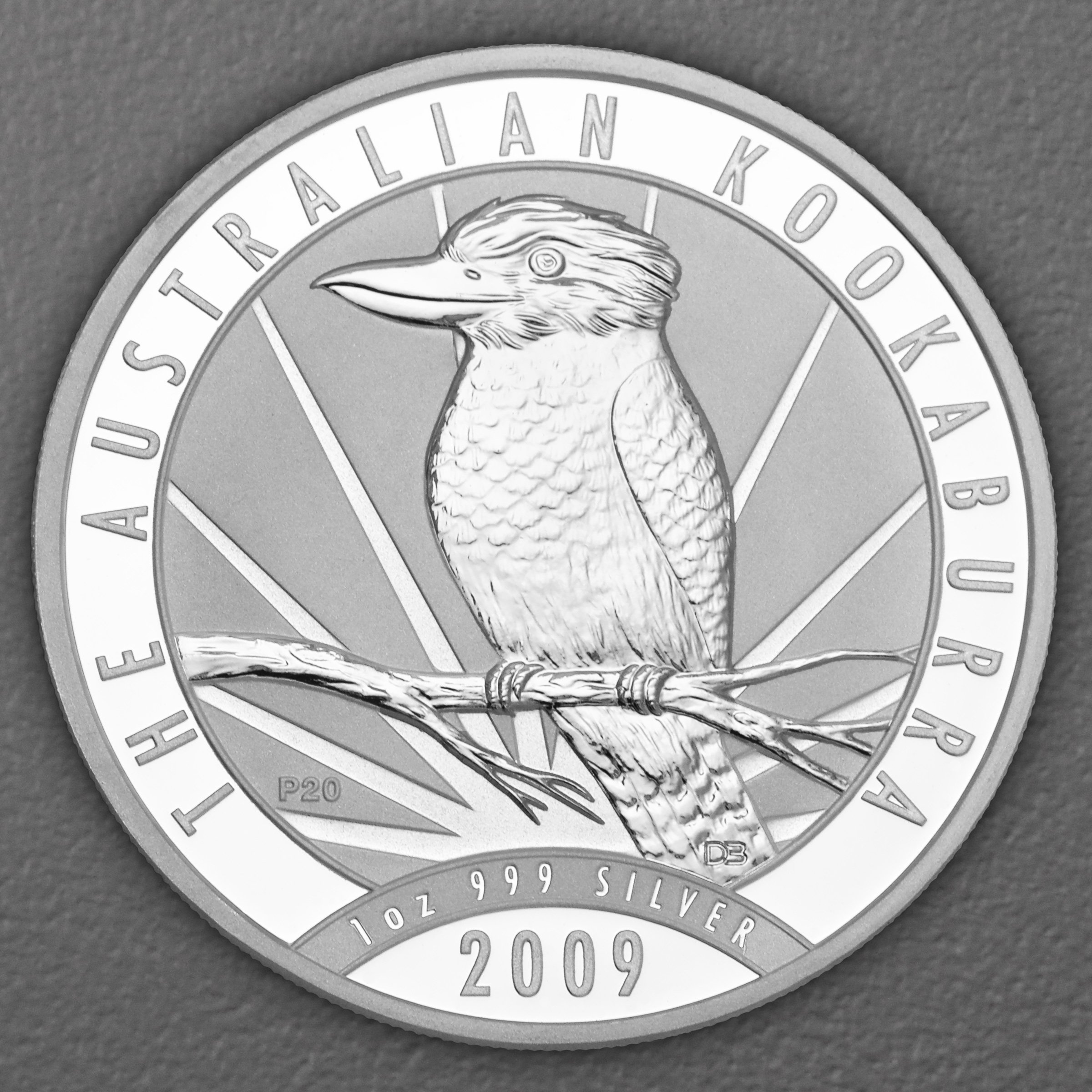Silbermünze 1oz "Kookaburra" 2009 (Australien) - Hauptansicht