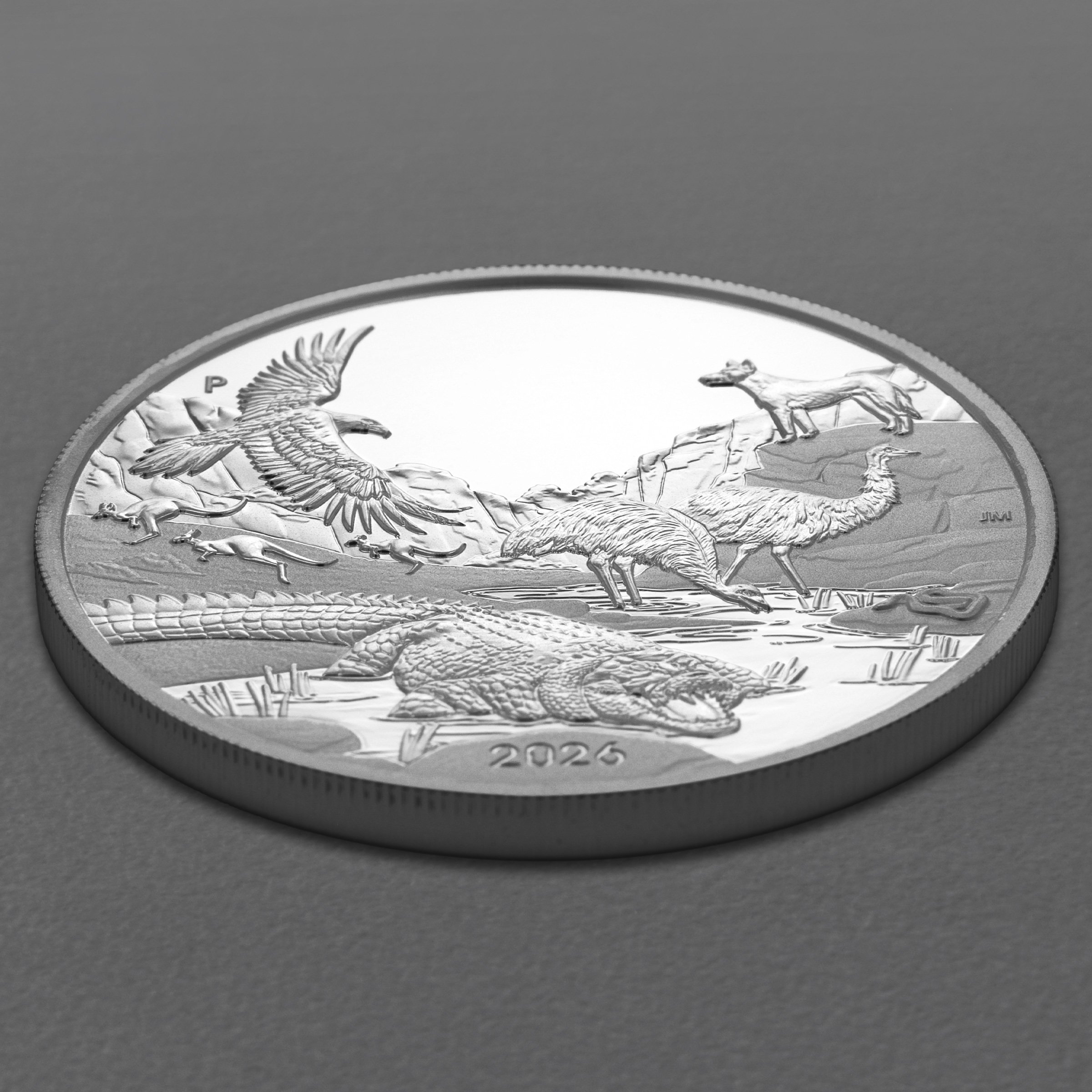 Silbermünze 1oz "The Outback" 2026 (PP) Wonders of Australia (Australien) - Detailansicht 2