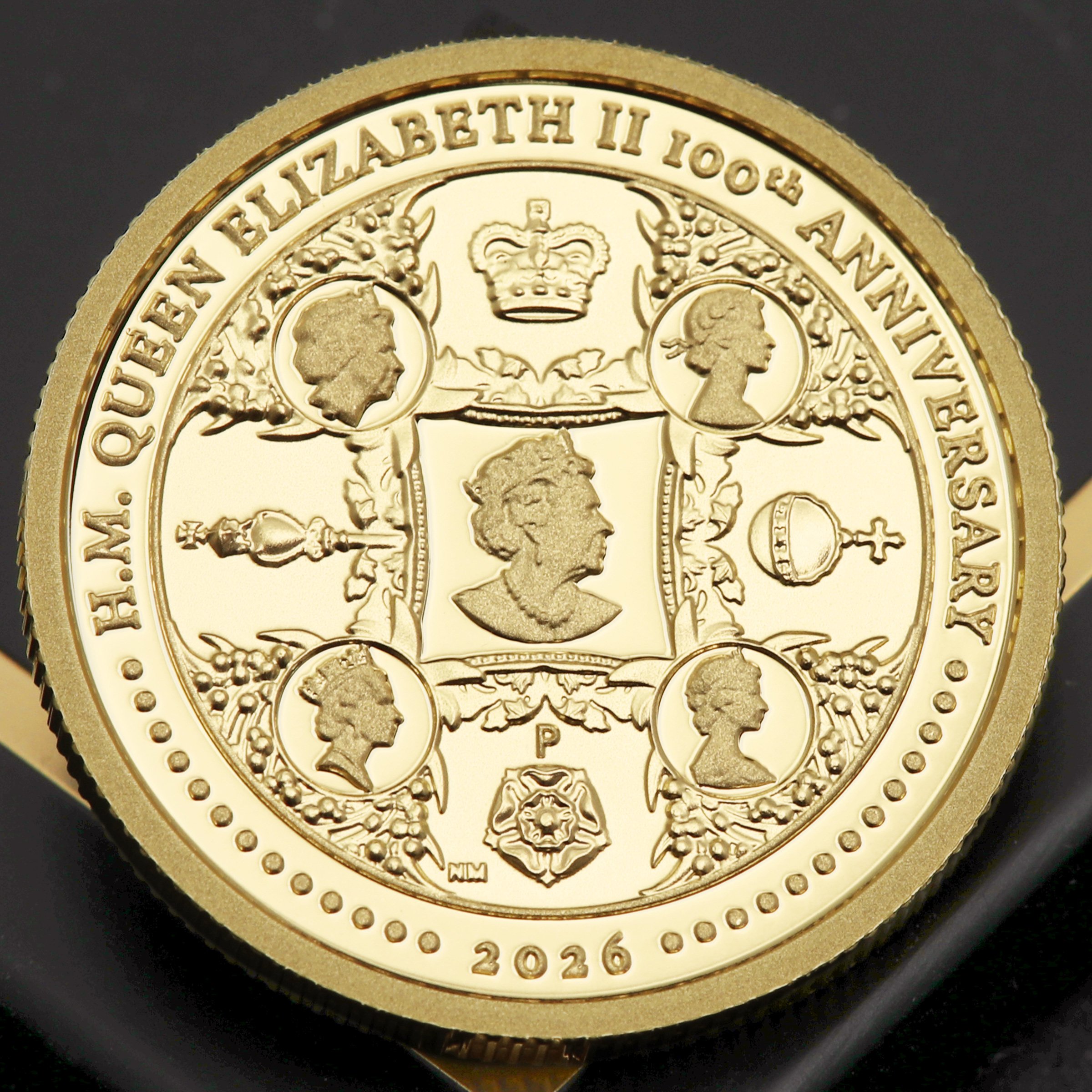 Goldmünze 1/4oz "H.M. Queen Elizabeth II 100th Anniversary" 2026 (PP) (Australien) - Detailansicht 5