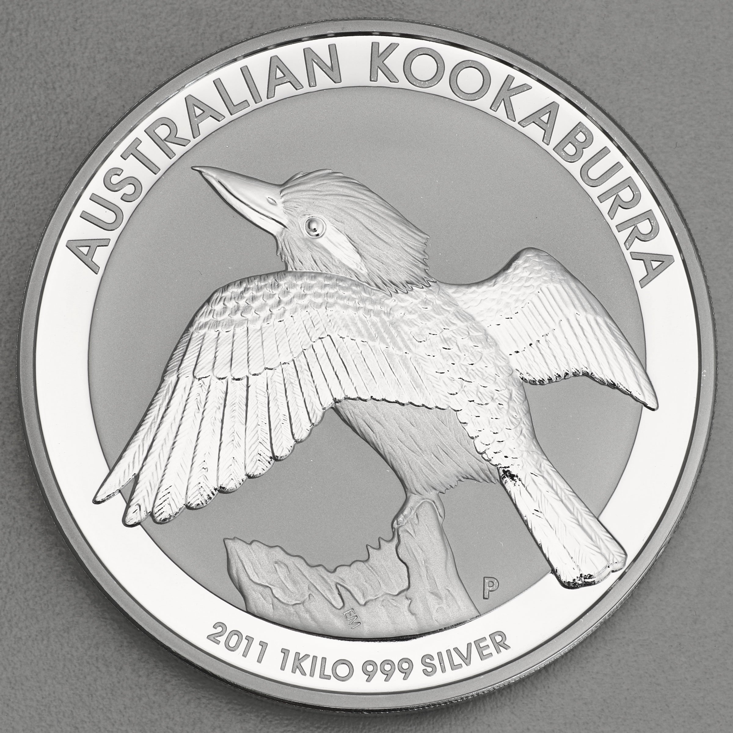 Silbermünze 1kg "Kookaburra" 2011 (Australien) - Hauptansicht
