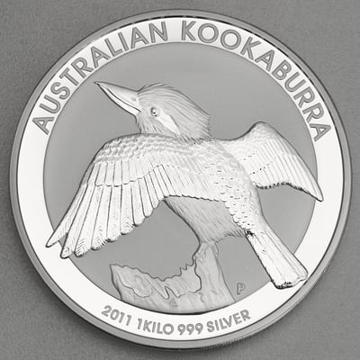 Silbermünze 1kg "Kookaburra" 2011 (Australien) - Hauptansicht