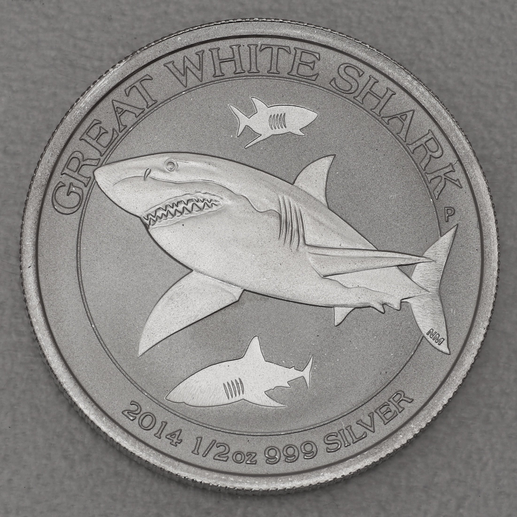 Silbermünze 1/2oz "Great White Shark" 2014 Shark (Australien) - Hauptansicht