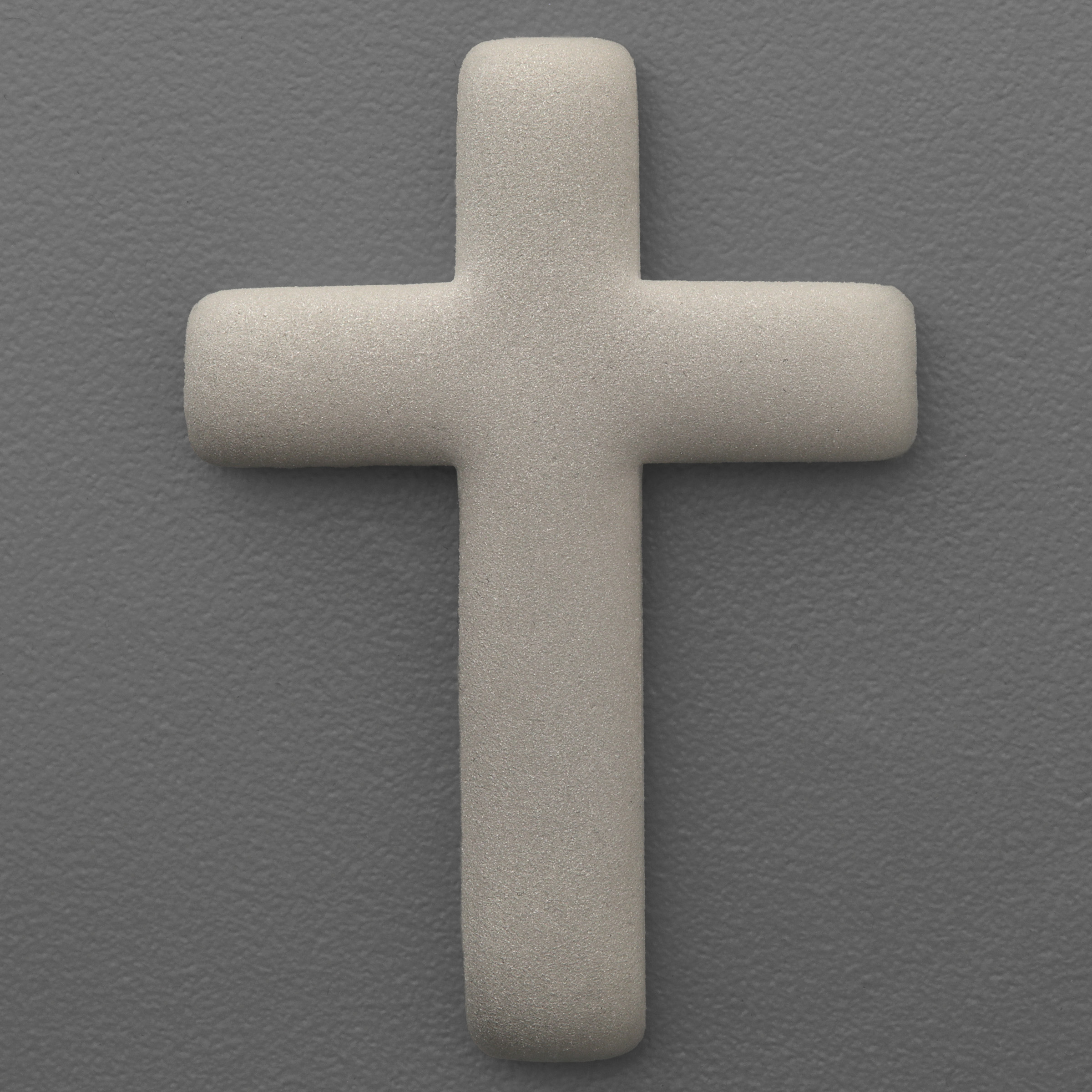 Silberbarren 100g ESG "Kreuz" 3D-Barren gegossen matt gravierbar - Hauptansicht