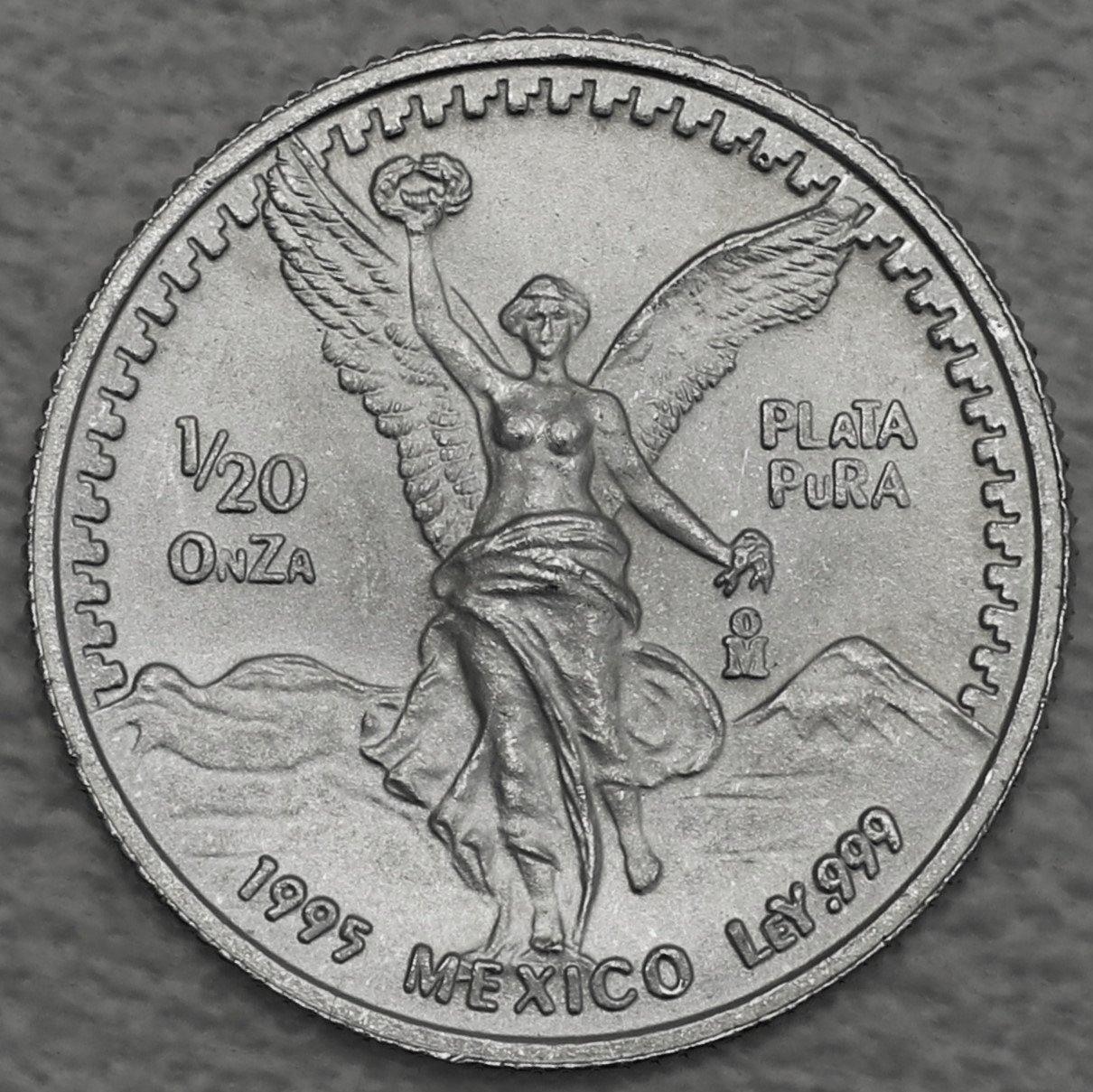 Silbermünze 1/20oz "Libertad" 1995 (Mexiko) - Hauptansicht