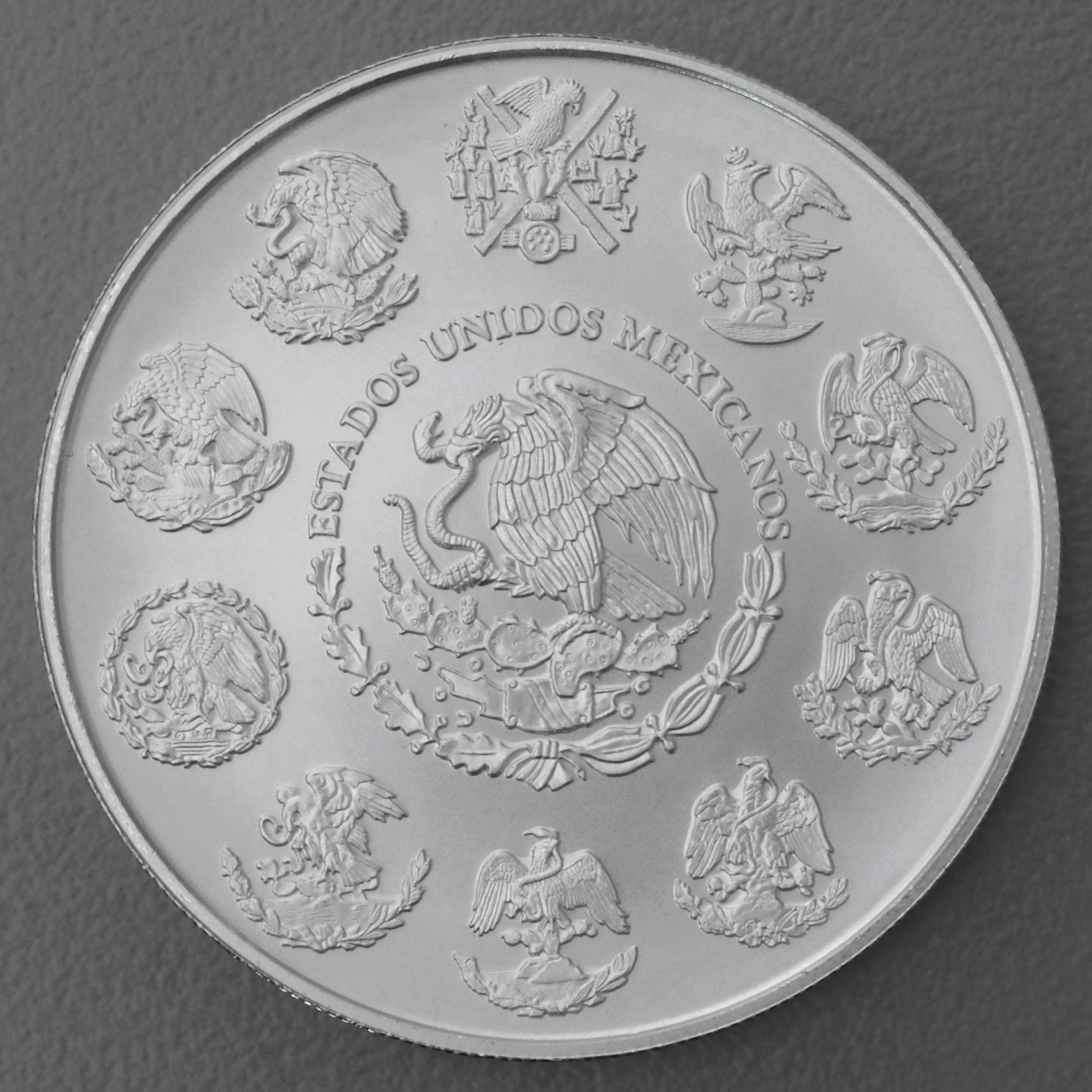 Silbermünze 2oz "Libertad" 2022 (Mexiko) - Detailansicht 1