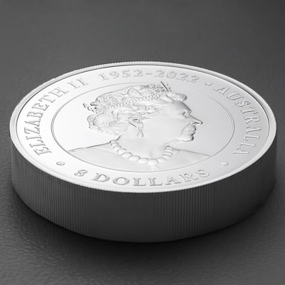 Silbermünze 5oz "Kookaburra" 2023 (Incused) (Australien) - Miniaturansicht 4