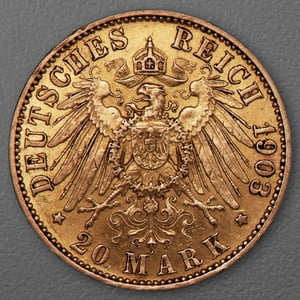 Goldmünze 20 Mark "Wilhelm II." 1903-A J.252 (Preußen) - Miniaturansicht 2