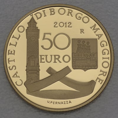 Goldmünzen 20 Euro + 50 Euro 2012 Set - 2teilig (San Marino) - Miniaturansicht 3