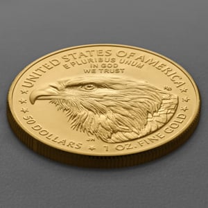 Goldmünze 1oz "American Eagle" aktueller Jahrgang (USA) - Miniaturansicht 3