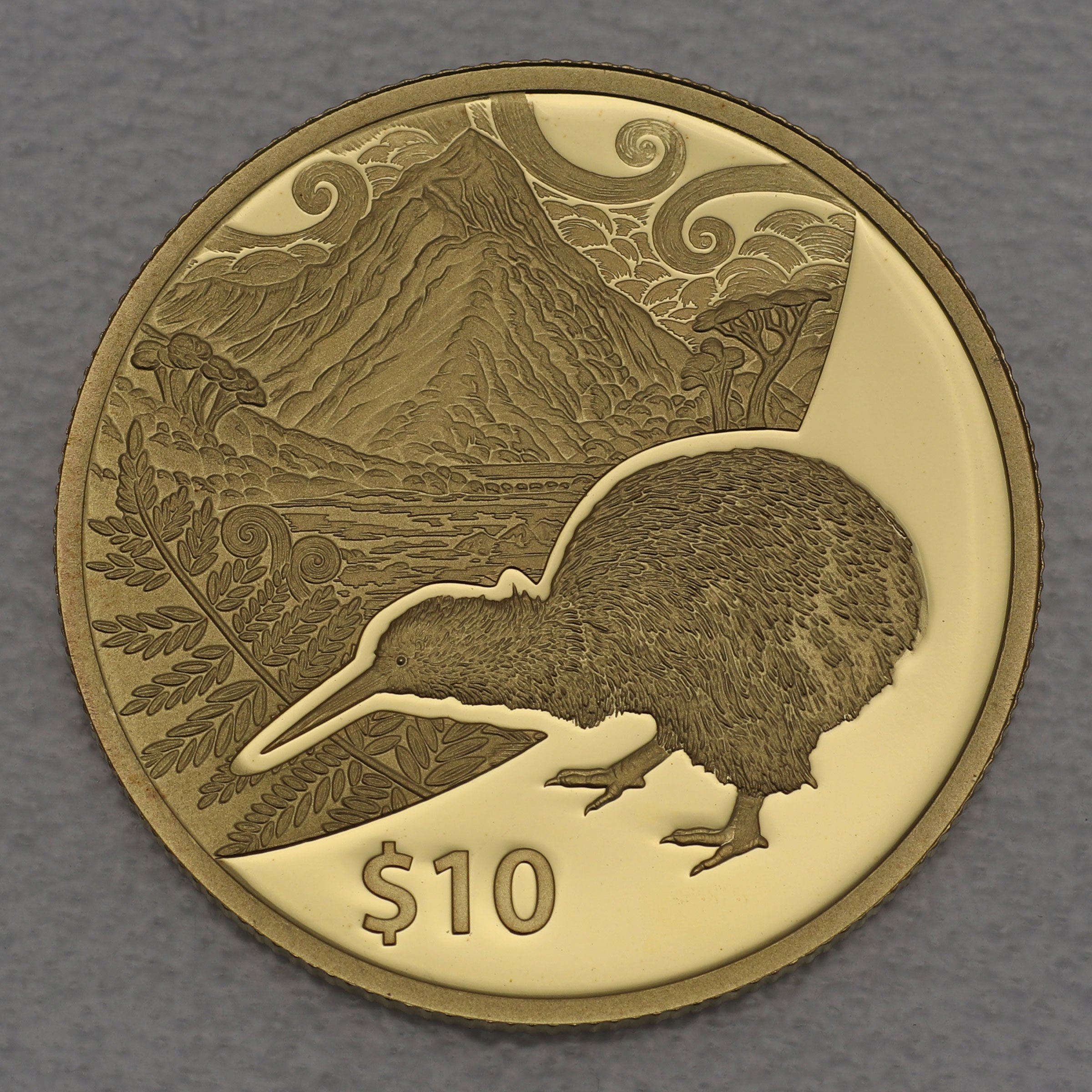 Goldmünze 1/4oz "Kiwi" 2014 Treasures of New Zealand (Neuseeland) - Hauptansicht