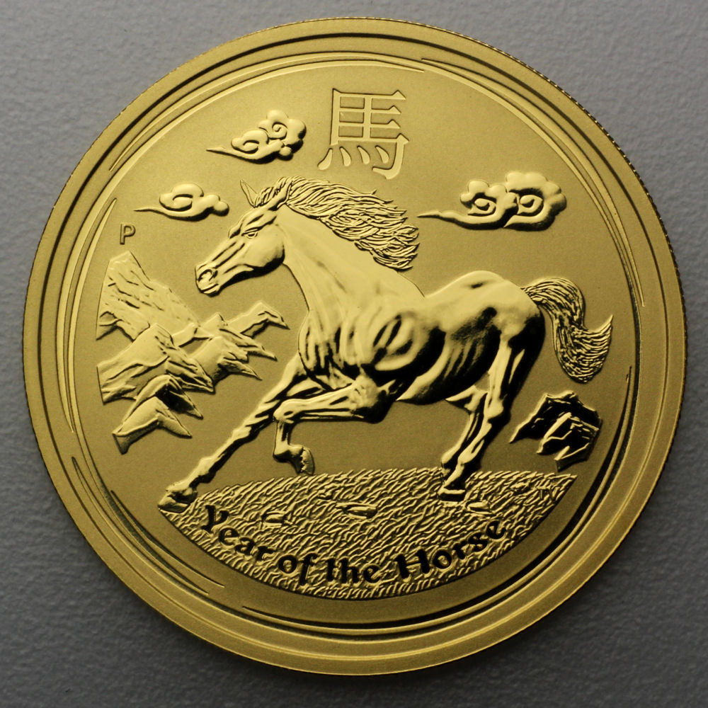 Goldmünzen 12 x 1oz "Gold Lunar Set" 2008-2019 Lunar II – Komplettset (Australien) - Detailansicht 12