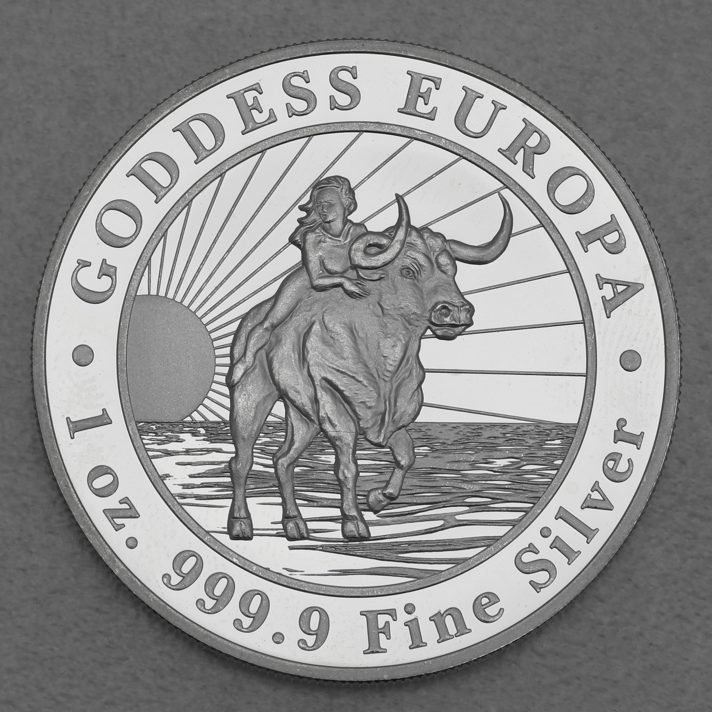 Silbermünze 1oz "Goddess Europa" 2022 (Tokelau) - Hauptansicht