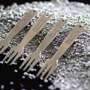 Gourmet-Gabel "Oliven-Picker" Sterling-Silber - Miniaturansicht 7