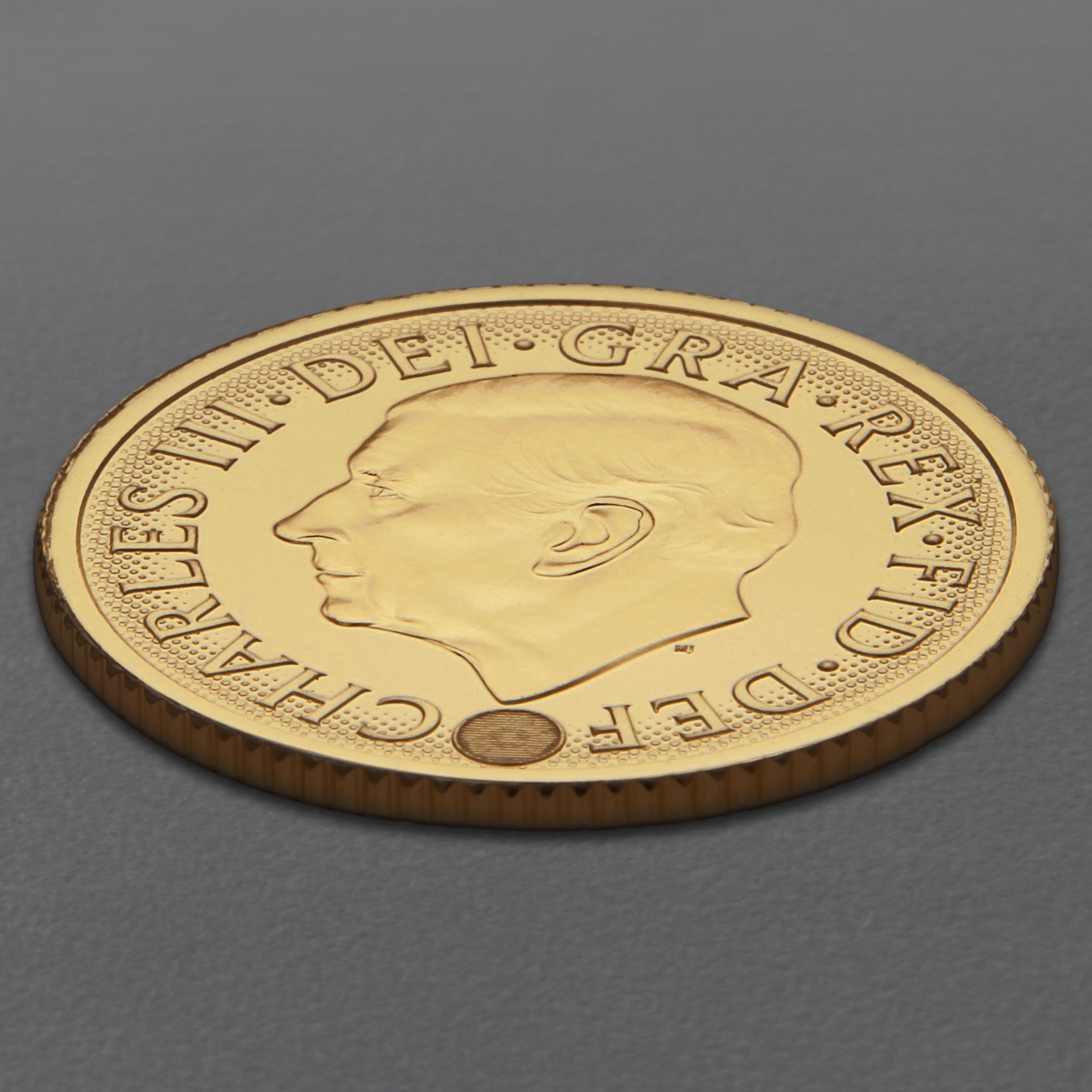 Goldmünze 1/2 Sovereign "Charles III." 2027 (Großbritannien) - Detailansicht 3