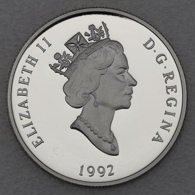 Platinmünze 1oz "Puma" 1992 Wildlife Canada (Kanada) - Miniaturansicht 2