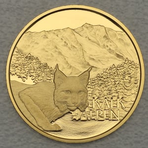 Goldmünze 50 Euro "Im tiefsten Wald" 2021 Naturschatz Alpen (Österreich) - Miniaturansicht 2