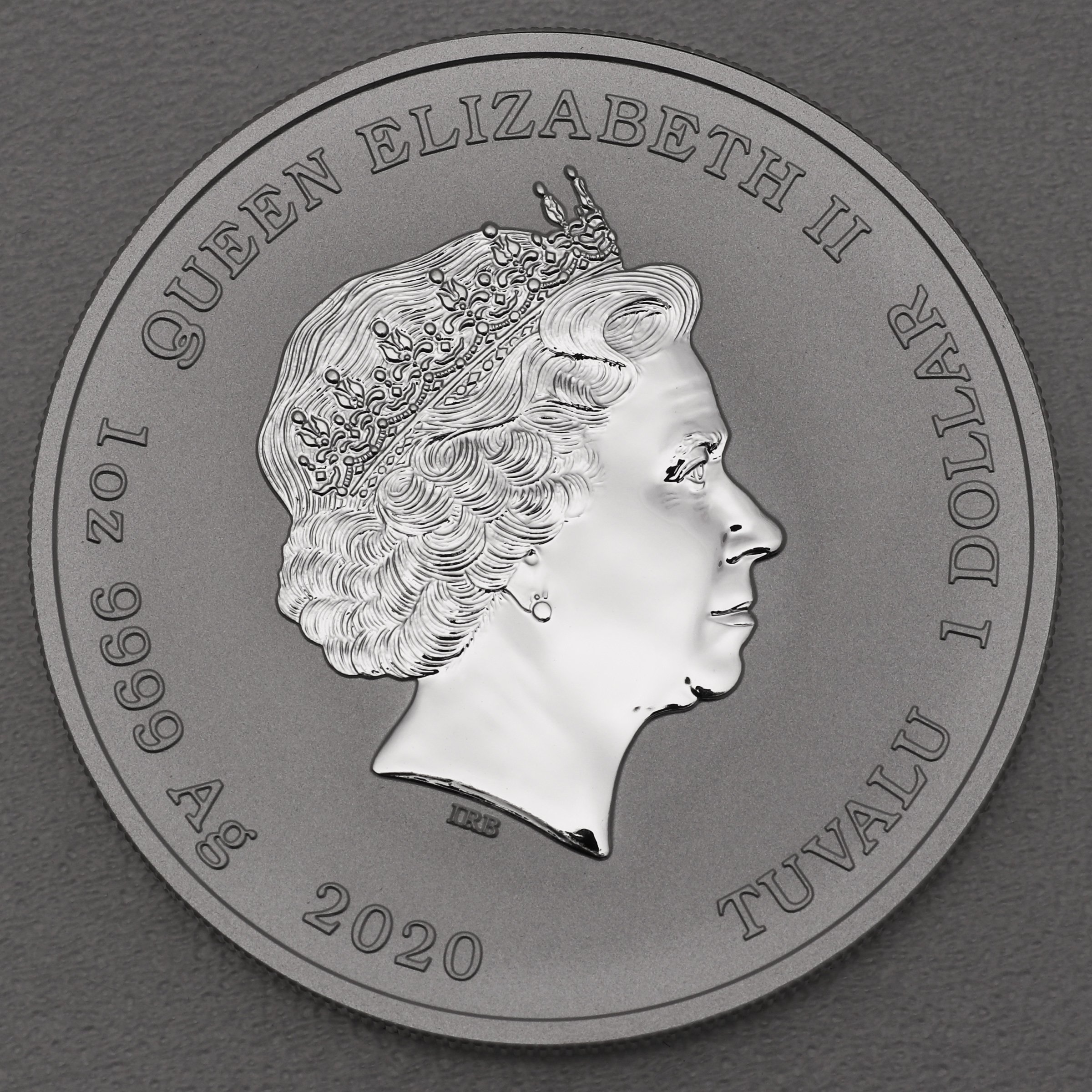 Silbermünze 1oz "Krusty the Clown" 2020 The Simpsons (Tuvalu) - Detailansicht 1