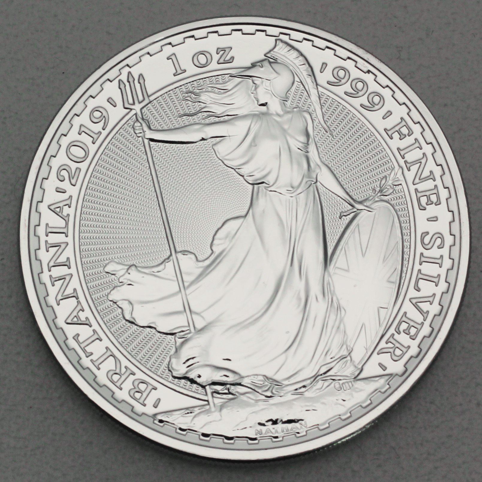 Silbermünze 1oz "Britannia" 2019 (Großbritannien) - Hauptansicht