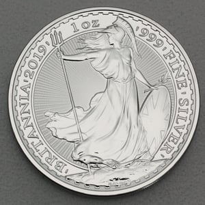 Silbermünze 1oz "Britannia" 2019 (Großbritannien) - Hauptansicht