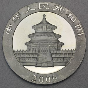 Silbermünze 1oz "Panda" 2009 (China) - Miniaturansicht 2
