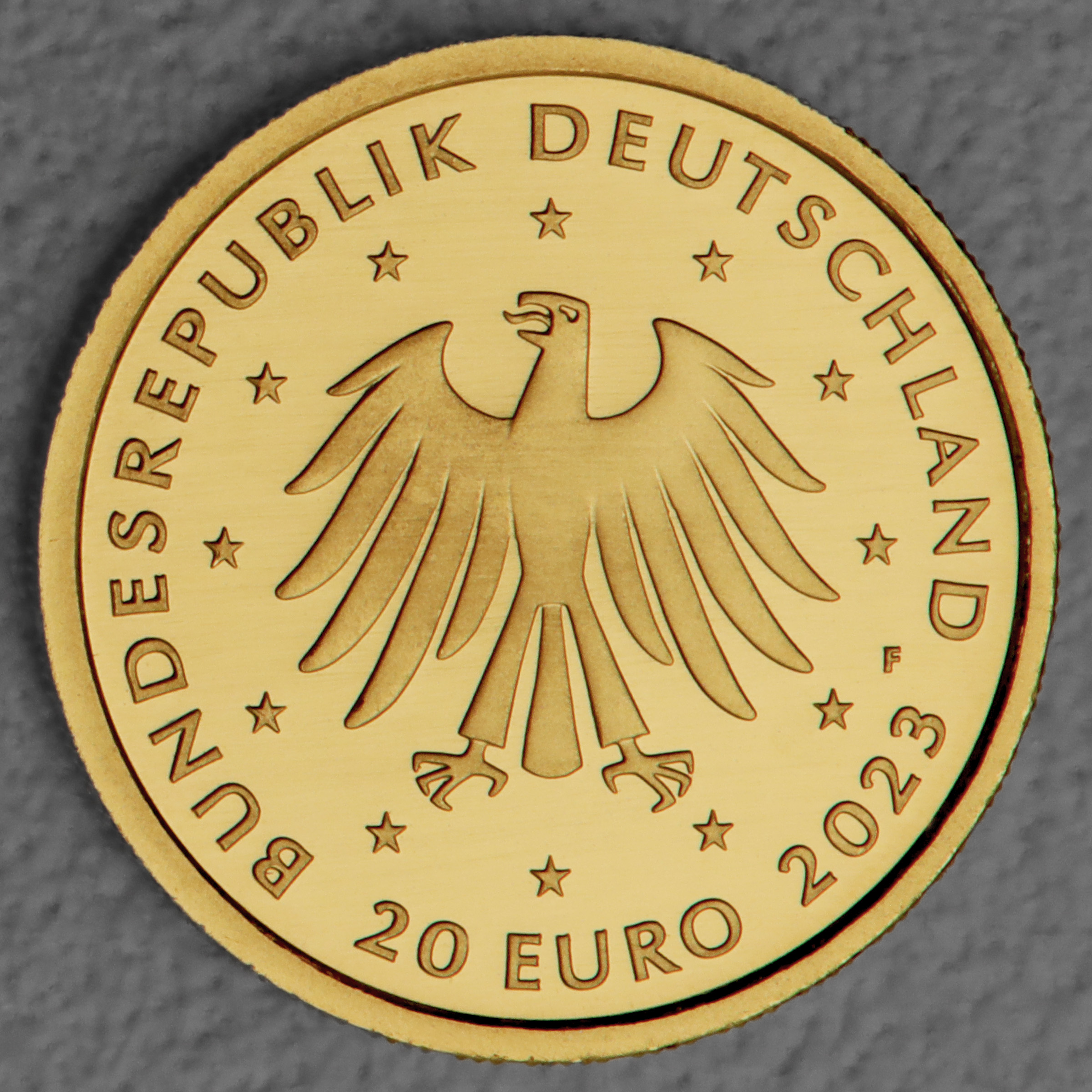 Goldmünze 20 Euro "Steinbock" 2023 Rückkehr der Wildtiere (Deutschland) - Detailansicht 1