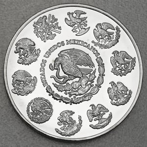 Silbermünze 2oz "Libertad" 2004 (Mexiko) - Miniaturansicht 2