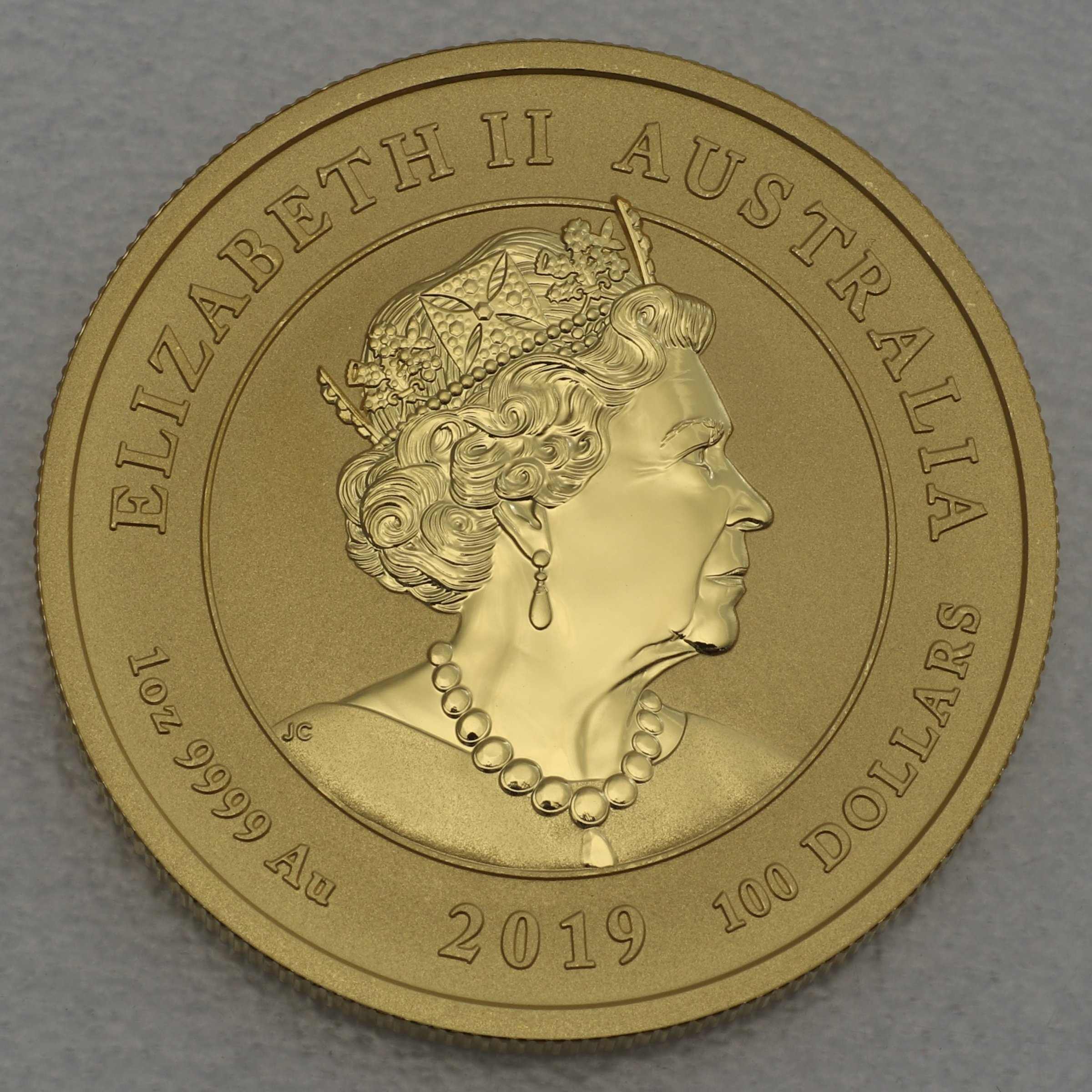 Goldmünze 1oz "Moon Landing 1969-2019" 2019 50. Jahrestag der Mondlandung (Australien) - Detailansicht 1
