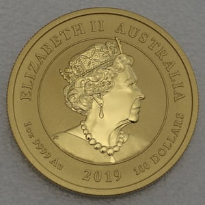 Goldmünze 1oz "Moon Landing 1969-2019" 2019 50. Jahrestag der Mondlandung (Australien) - Miniaturansicht 2