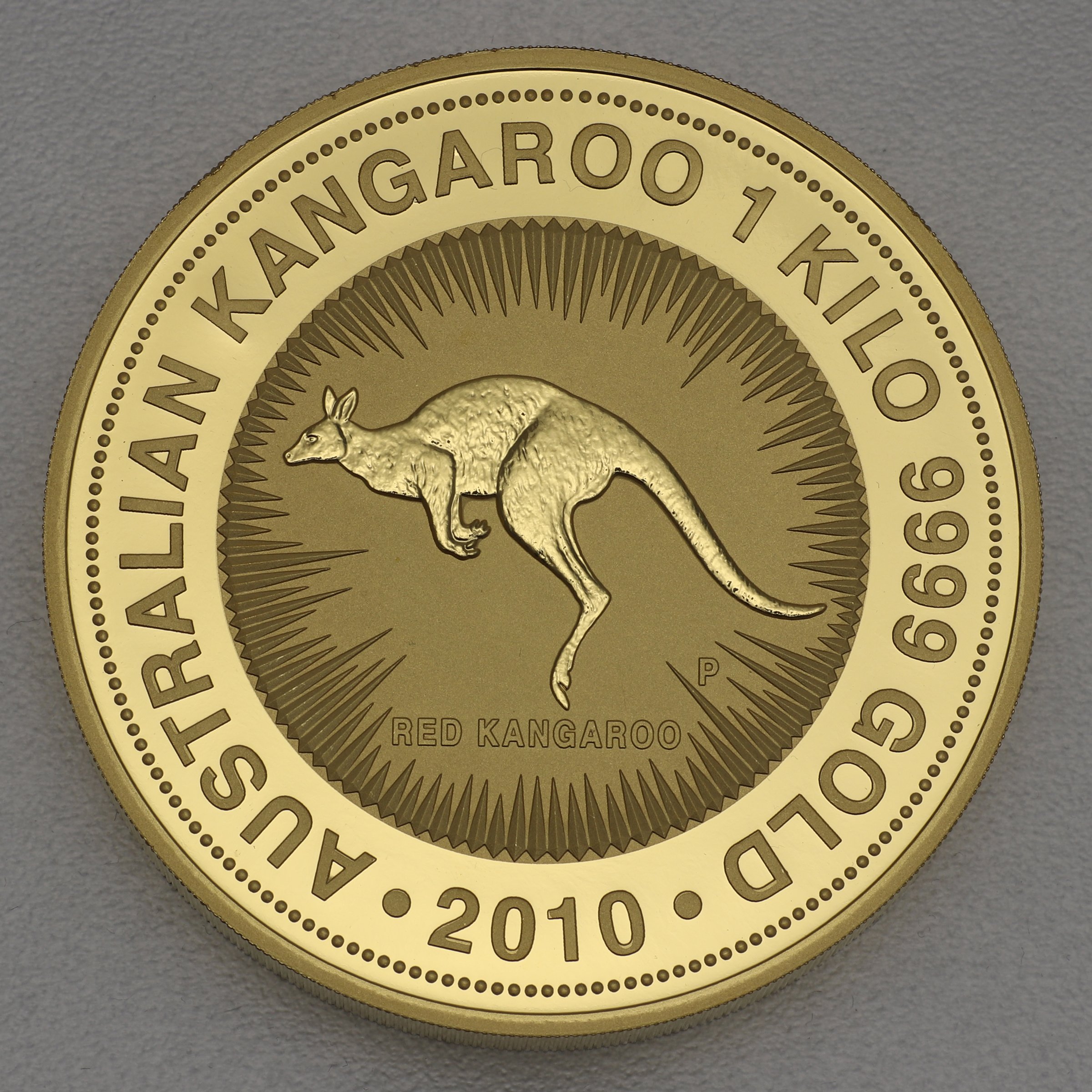 Goldmünze 1kg "Känguru" 2010 (Australien) - Hauptansicht